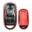 Chrome Red TPU Key Fob Case compatible with Buick LaCrosse Encore