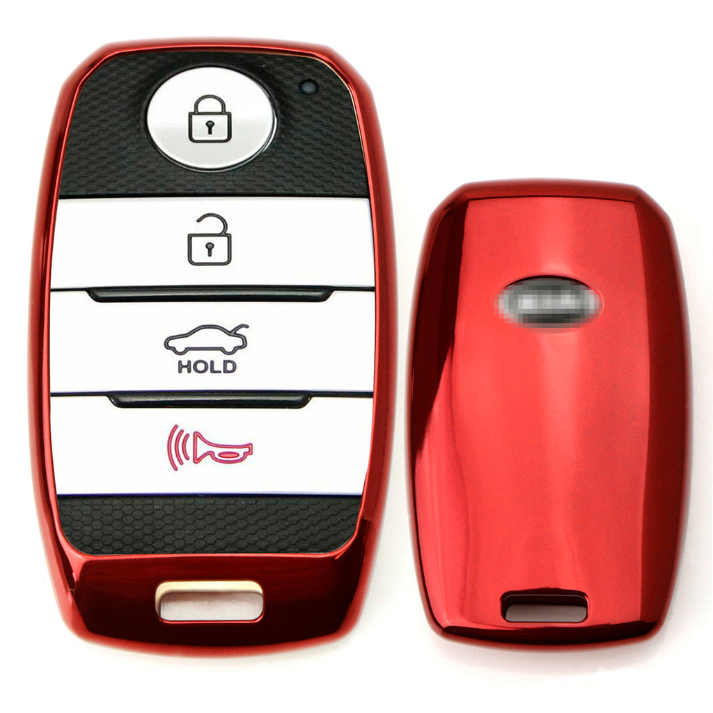 TCKEY Sky Blue Fob Key Cover – Fits KIA Sorento, Carens, Forte, Soul, Optima, Sportage (TQ8-RKE-3F05)
