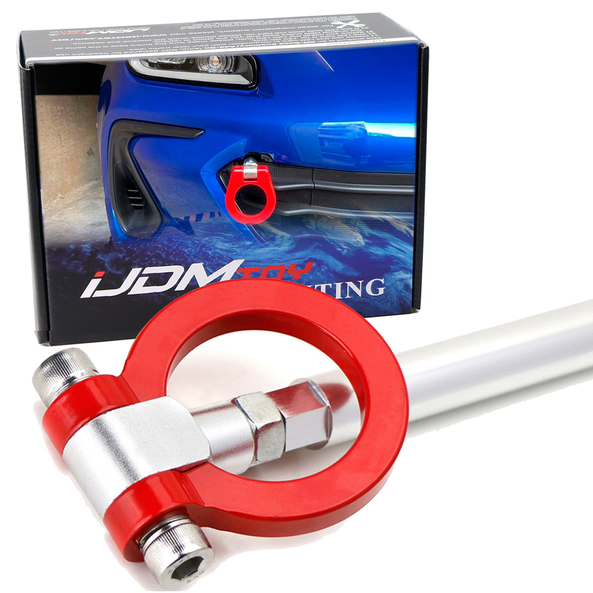 JDM Red Track Racing Tow Hook Ring For 22+ Subaru BRZ, Toyota GR86 Fro —  iJDMTOY.com