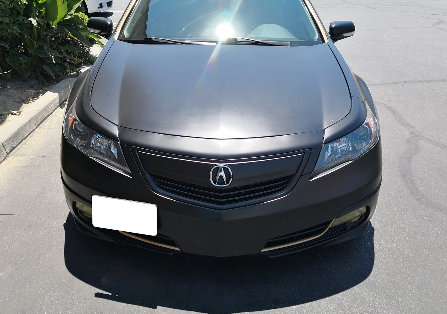 JDM Style Bumper Tow Hook License Plate Bracket Mount Holder For 0914