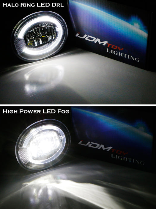 High Power LED Fog & Halo DRL Light Kit, Fit ARB Summit Bumper & Tundra Sequoia