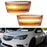 Clear Sequential Full LED Amber Side Marker Lights For 13-19 Buick/Opel Cascada