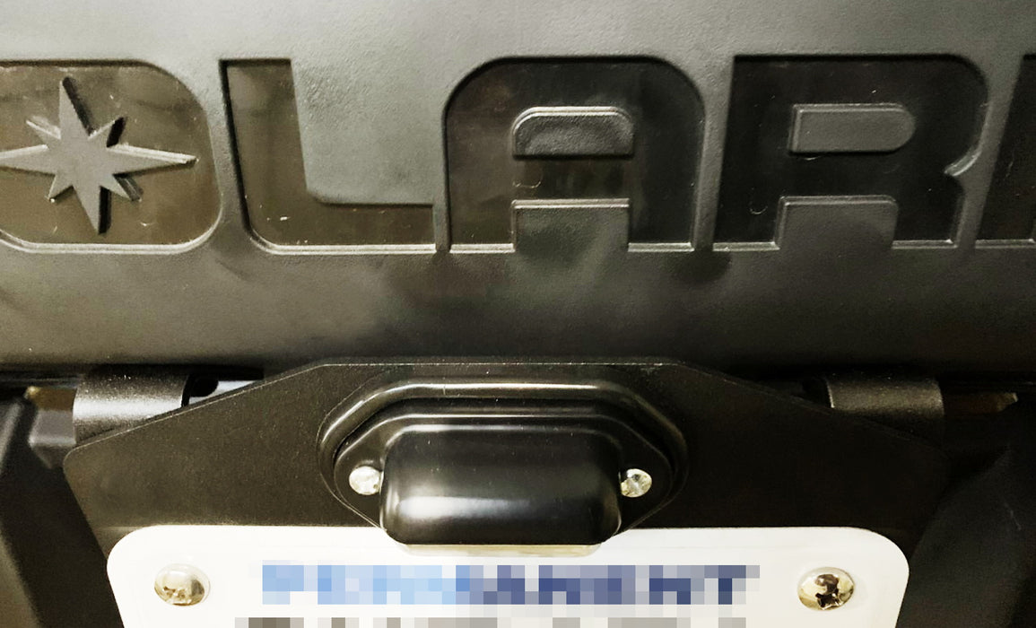 UTV/ATV License Plate Holder With LED Light For Polaris RZR PRO XP Kawasaki Teryx