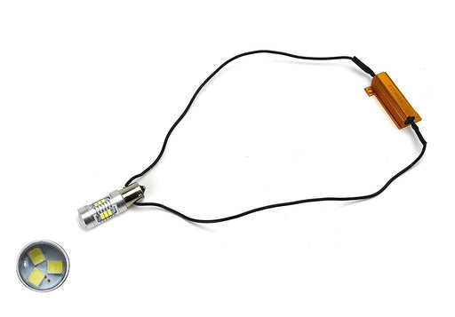 Error Free 21-SMD 7506 P21W LED Daytime Running Light Bulbs For Audi A3 A4 A6 TT