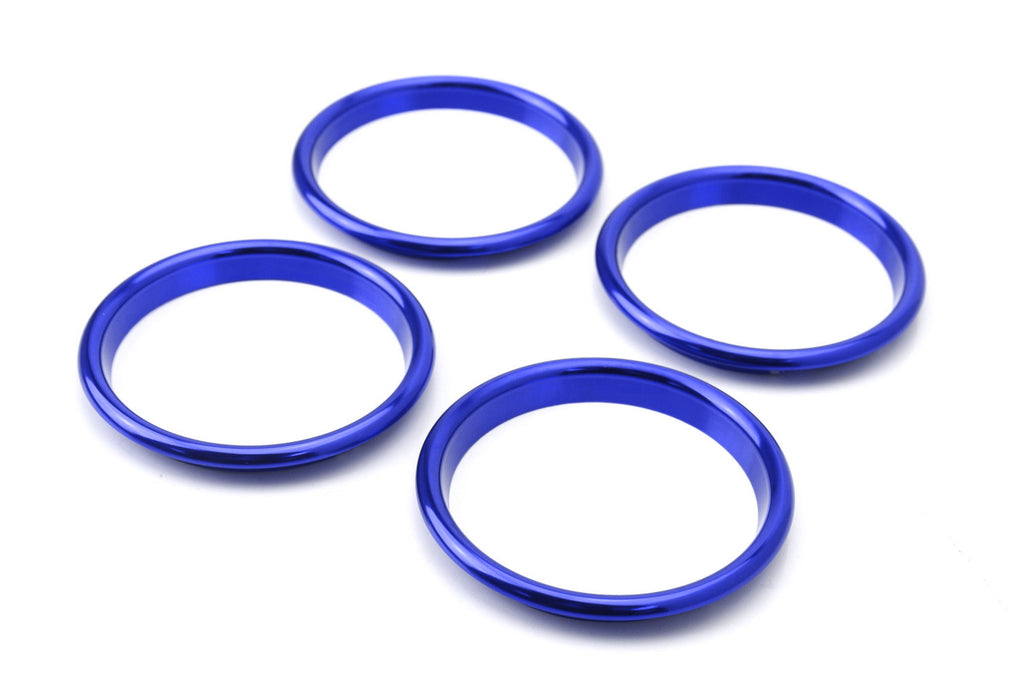 JDM Red Center Console Multimedia Knob Decoration Trim For Toyota Supr