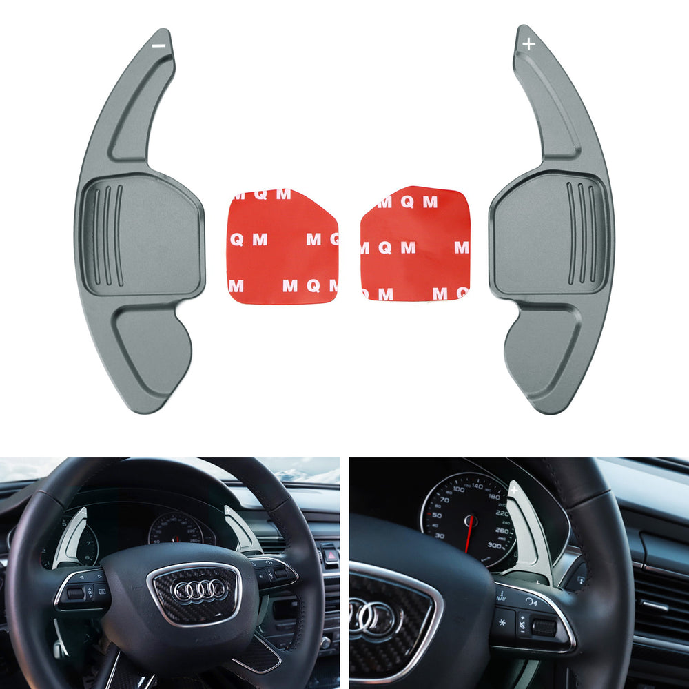 Steering Wheel Shift Paddle Shifter Extension For Audi A4 A5 A6 A7