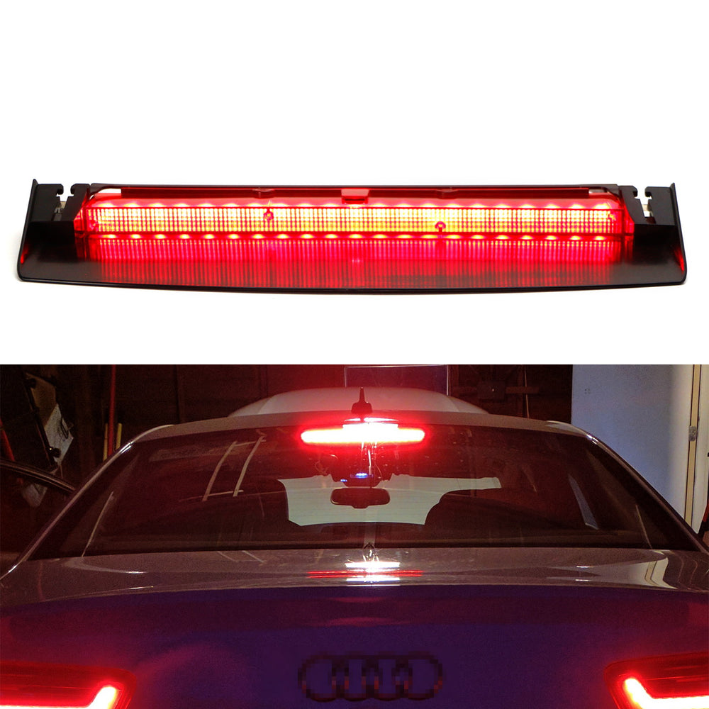 LUC LED Third Brake Light – Red Lens – Fits 2008-2016 Audi A5 / S5 / RS5 Coupe