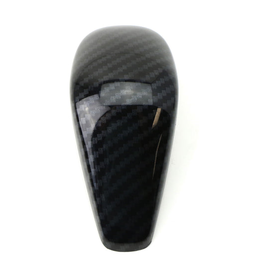 Carbon Fiber Pattern Shift Knob Cover Shell For 16-18 Audi A6 S6 A7 S7 RS7, etc