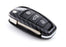 "Carbon Fiber" Key Fob Shell For Audi A3 S3 A4 S4 A6 Q5 Q7 TT R8 Flip Blade Key
