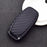 Carbon Fiber Pattern Soft Silicone Key Fob Cover Case For Audi A3 A4 A5 A6 A7 A8 Q3 Q5 Q7 TT, etc Gen1 Smart Key-iJDMTOY