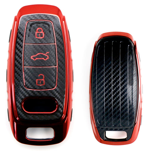 Car Key Fob Cover Case Protect Shell Holder Set For DS SPIRIT DS3 DS4 DS4S  DS5 5LS DS6 DS7 DS9 WILD RUBIS E-Tense DIVINEDS