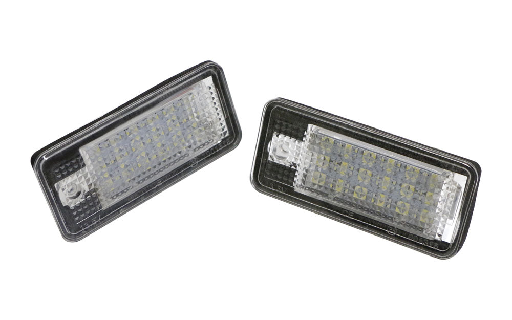 Luz LED De Matrícula Para Audi, Lámpara De Matrícula Sin Error, 2