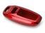 Red Gloss Finish Hard Shell Key Fob Cover Case For 19-up Audi A6 A7 E-Tron A8 Q8