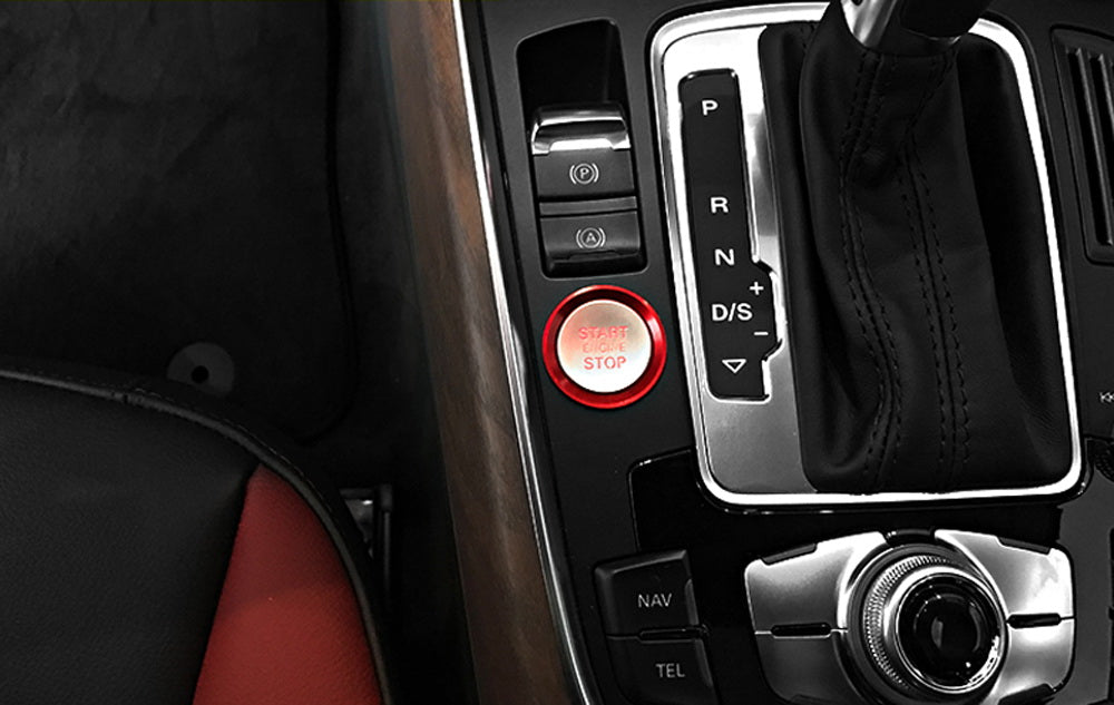thumbnail image 2 of Engine Start Button Decoration Red Anodized Aluminum Push Start Button Trim For BMW 2 3 4 Series & X1 Models Bmw 430i Accessories 2 of 10