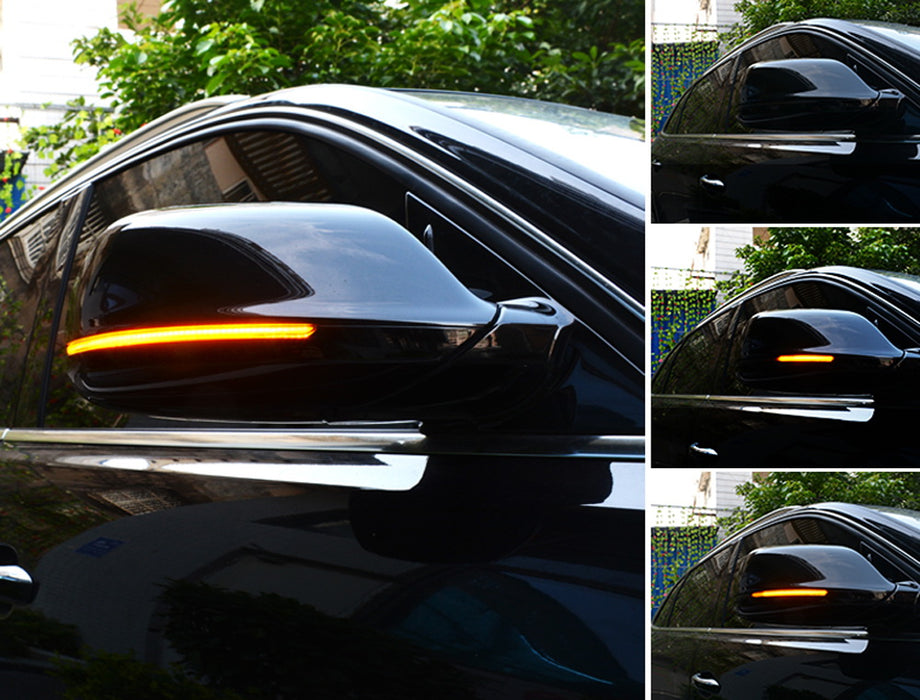Side Mirror Sequential Blink Turn Signal Light For 12-17 Audi Q5 SQ5 & 10-15 Q7