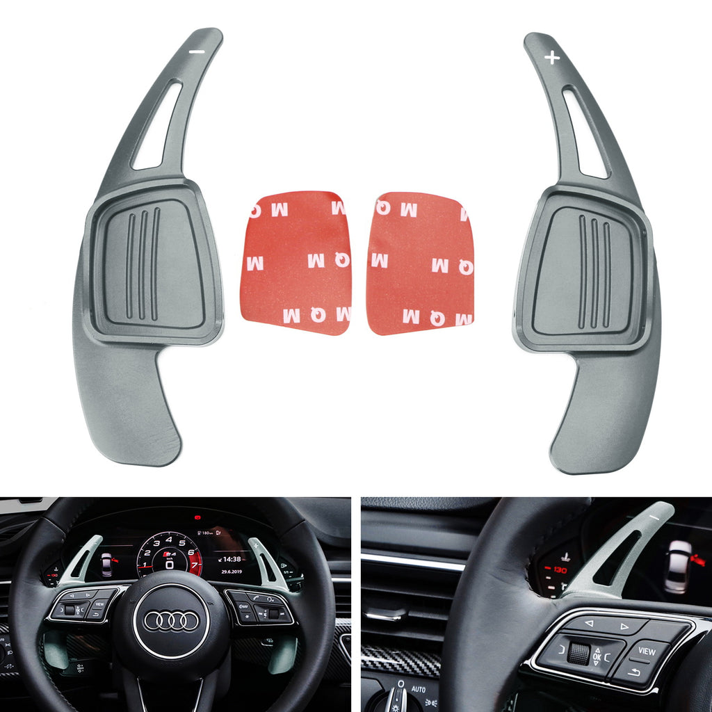  Car Shift Paddles For A-U-DI Q7(4L)2006 2007 2008 2009 2010  2011 Car Steering Wheel Shift Paddle Extension : Automotive