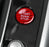 Red Carbon Fiber Engine Push Start Button Cover For Audi A4 A5 A7 A8 Q3 Q5 Q7...