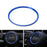 Blue Wheel Center Decoration Ring Cover Trim For Audi A3 A4 A5 A6 TT S3 S4 S5 S6