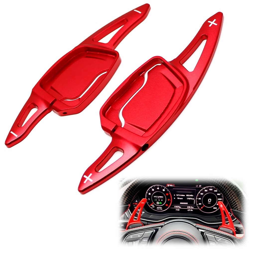 Shift button shift bag frame leather 6-speed red 8K0-863-278H for Audi A4  B8 Ava