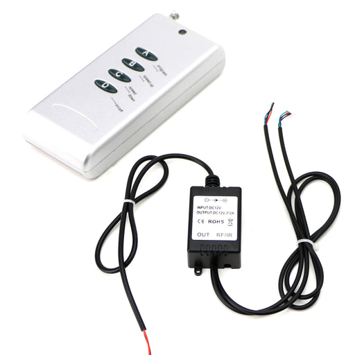 36W High Capacity 2-Output RGB Radio Frequency Wireless Remote Control For LED