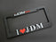 I Love JDM License Plate Frame, I Heart JDM Number Plate Frame Mount By iJDMTOY