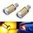 No Hyper Flash 25W Amber 1156 CANbus LED Bulbs For Front/Rear Turn Signal Light