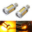 No Hyper Flash 25W Amber 7507 CANbus LED Bulbs For Front/Rear Turn Signal Light