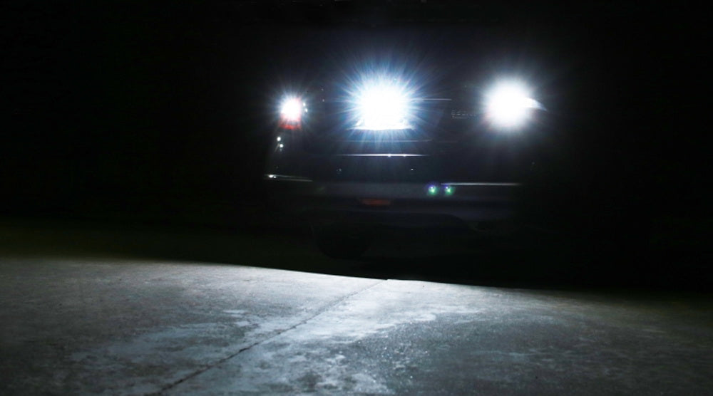 Flush Mount Mega-Bright 5W LED Lighting Kit For Car Truck As Backup or Driving