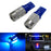 Blue 921 912 920 168 T10 10-SMD LED Replacement Bulbs For Truck 3rd Brake Lights