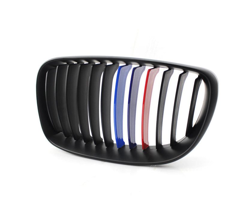 Sweden Flag Color Grille Decoration Insert Trims For 2017-2020 Pre-LCI