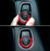 Red Aluminum Keyless Engine Push Start Button Decoration Ring Trim For BMW 2 3 4