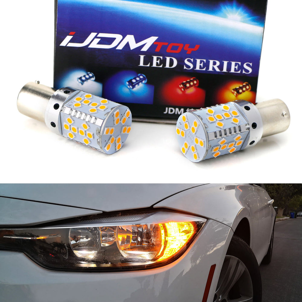 6000K White Error Free BA9s H6W LED Bulbs For BMW F30 3 Series Parking —  iJDMTOY.com