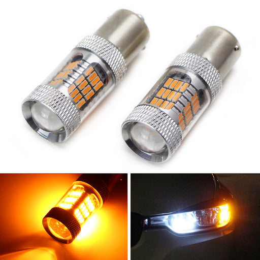 2 Error Free Amber LED Turn Signal Light Bulbs For BMW 1 2 3 4 Series X1 X3 X5