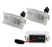 OE-Fit White LED License Plate Lights For 1992-95 BMW E34 5 Series Touring Wagon