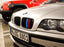 ///M-Colored Grille Insert Trims For 99-01 BMW E46 3-Series 4DR w/ 10-Beam Grill