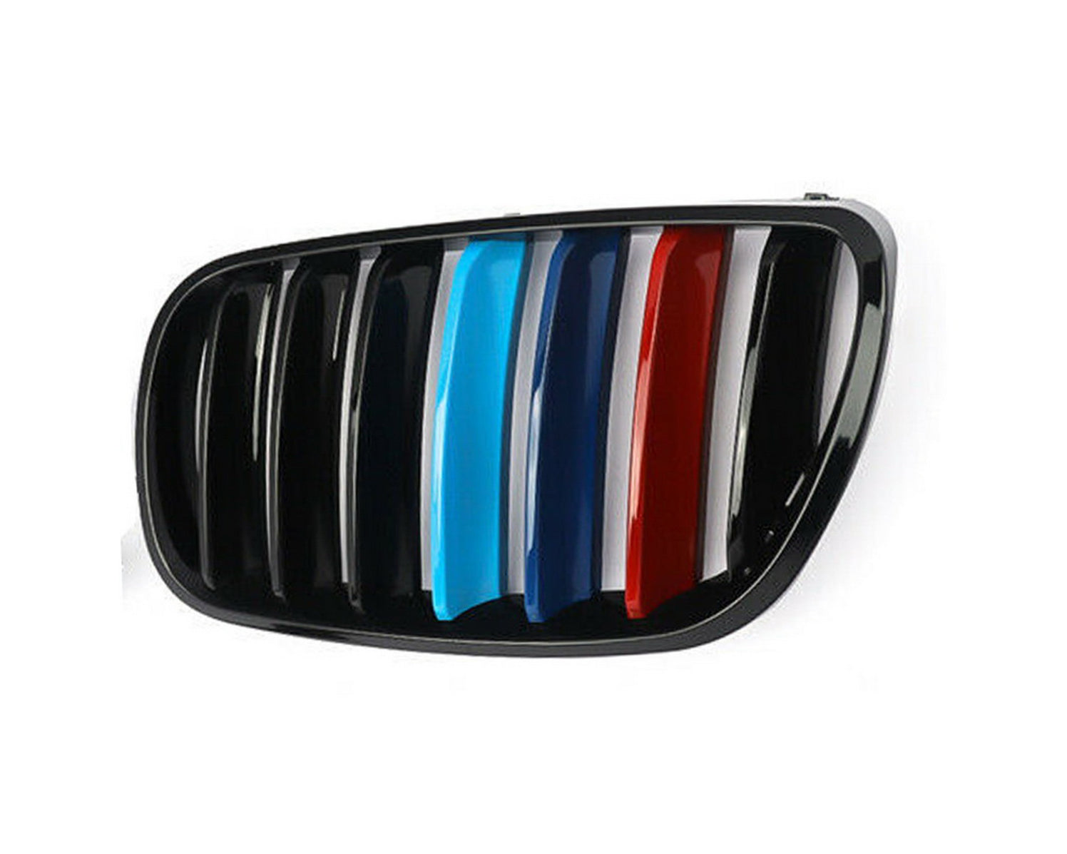 ///M-Color Grille Insert Trims For 07-10 BMW E83 X3 LCI w/ 7 Beam Kidn ...