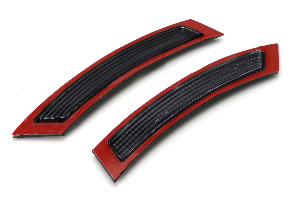 Smoked Lens Front Bumper Wheel Arch Side Markers For BMW E92/E93 3 Series Coupe