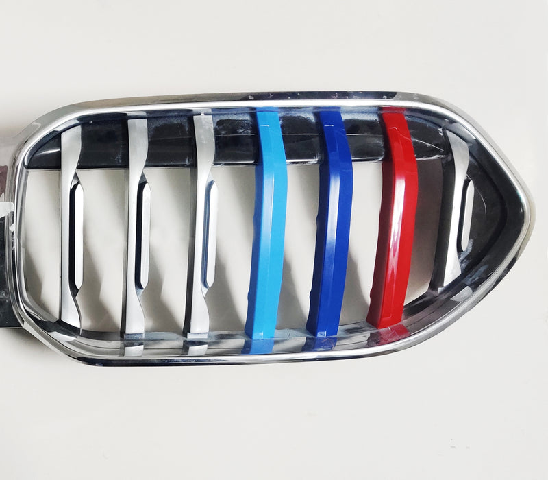 ///M-Colored Grille Insert Trims For 21-up BMW F44 2 Series Gran Coupe w/7-Beam
