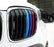 ///MSport 3-Color Grille Insert Trims For 16-19 BMW X1 Sport Center Kidney Grill