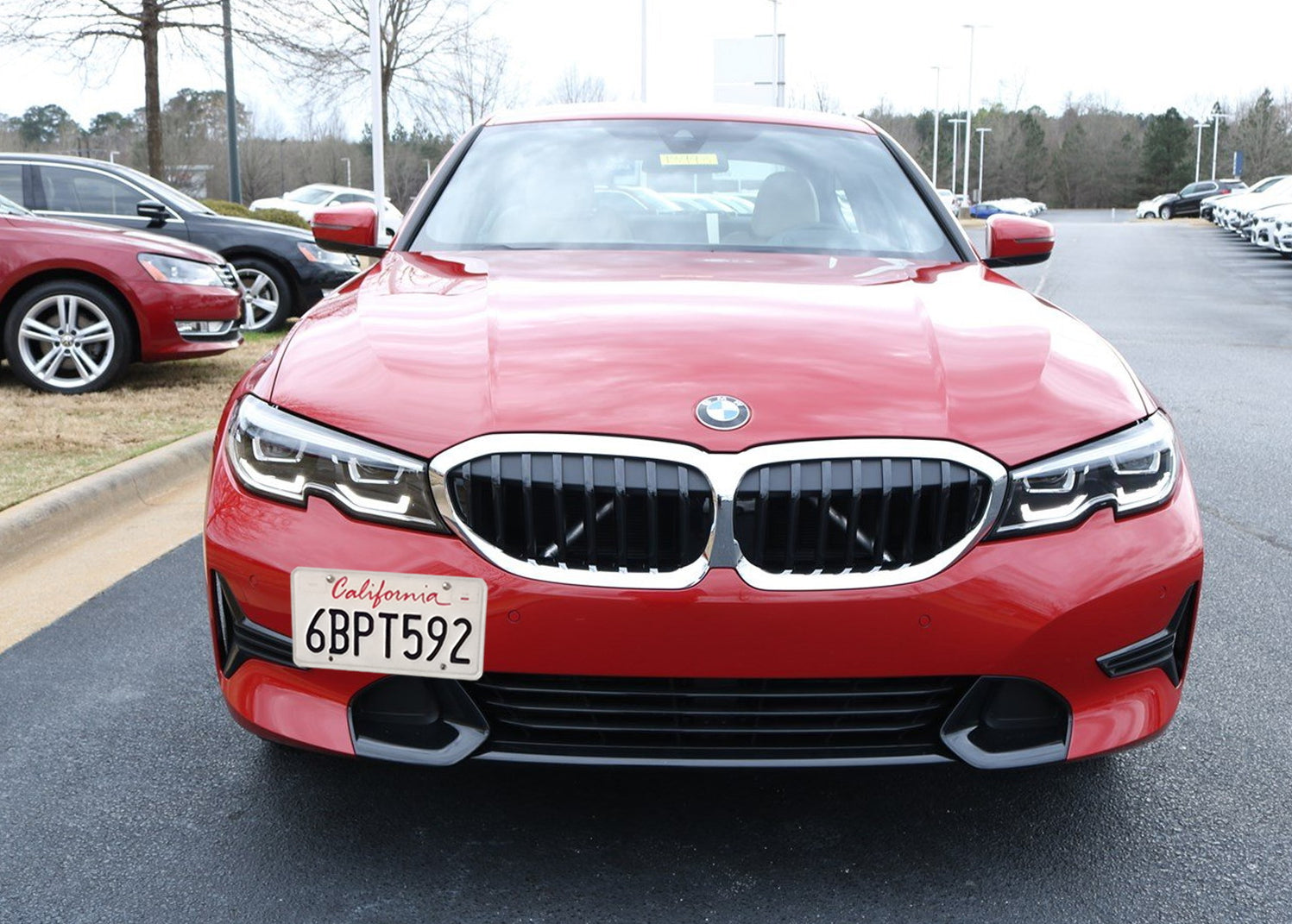 Front Bumper Tow Hook License Plate Mounting Bracket For 19up BMW G20