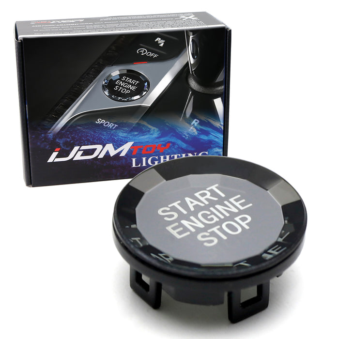 Black Crystal Series Engine Start Stop Button For BMW Gxx 3 4 8 Series X5 X6 X7