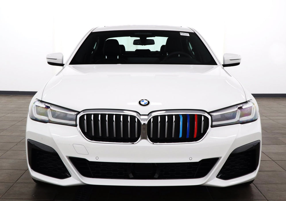 ///M-Colored Grille Insert Trims For 2021-up BMW G30/G31 5 Series w/8-Beam Grill