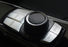 Silver 5-Button Decoration Trims For BMW Multimedia iDrive Knob Control Button
