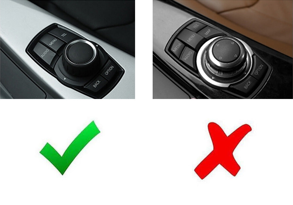 Larger Knob Cover For BMW 1 2 3 4 5 7 X Series Multimedia iDrive Butto —  iJDMTOY.com