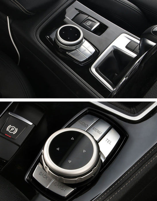 Larger Knob Cover For BMW 1 2 3 4 5 7 X Series Multimedia iDrive Button Cover