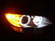 High Power CAN-bus 21-SMD PY24W Amber LED Bulbs For BMW Front Turn Signal Lights