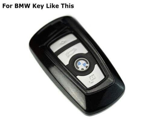 Real/Genuine Black Carbon Fiber Smart Key Fob Shell For BMW X1 X4