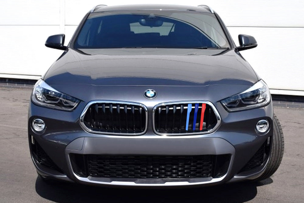 F39 Code Color M Sports Color Grille Insert Trims For 2017-up BMW F39 X2 w/ 8 Center ...