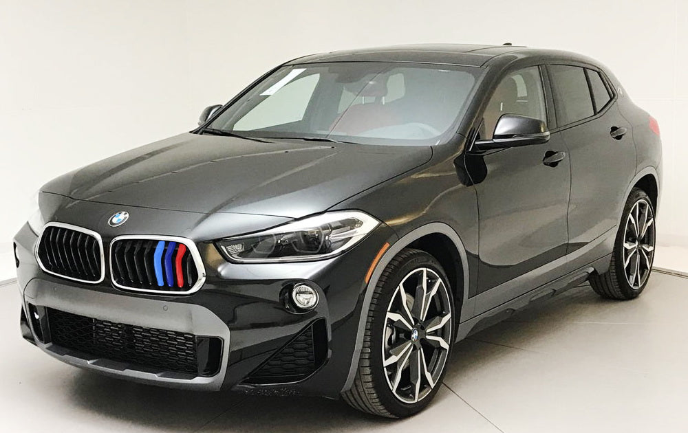 F39 Code Color M Sports Color Grille Insert Trims For 2017-up BMW F39 X2 w/ 8 Center ...