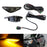 Sequential Flash Amber LED Front Side Marker Lights For BMW 16-17 X3, 14-18 X4